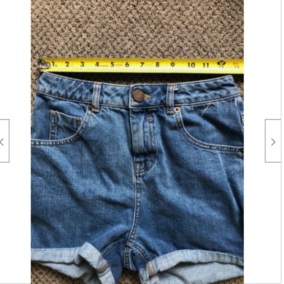 ASOS Tall Womens Jeans Shorts 4 - Picture 6 of 14